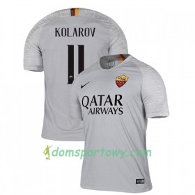 Koszulka AS Roma Kolarov 11 Wyjazdowe Koszulki Piłkarskie 2018-2019 Krótki Rękaw